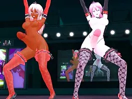 Slutty babe შერყევისკენ მისი ass წინ ჩემი კამერა